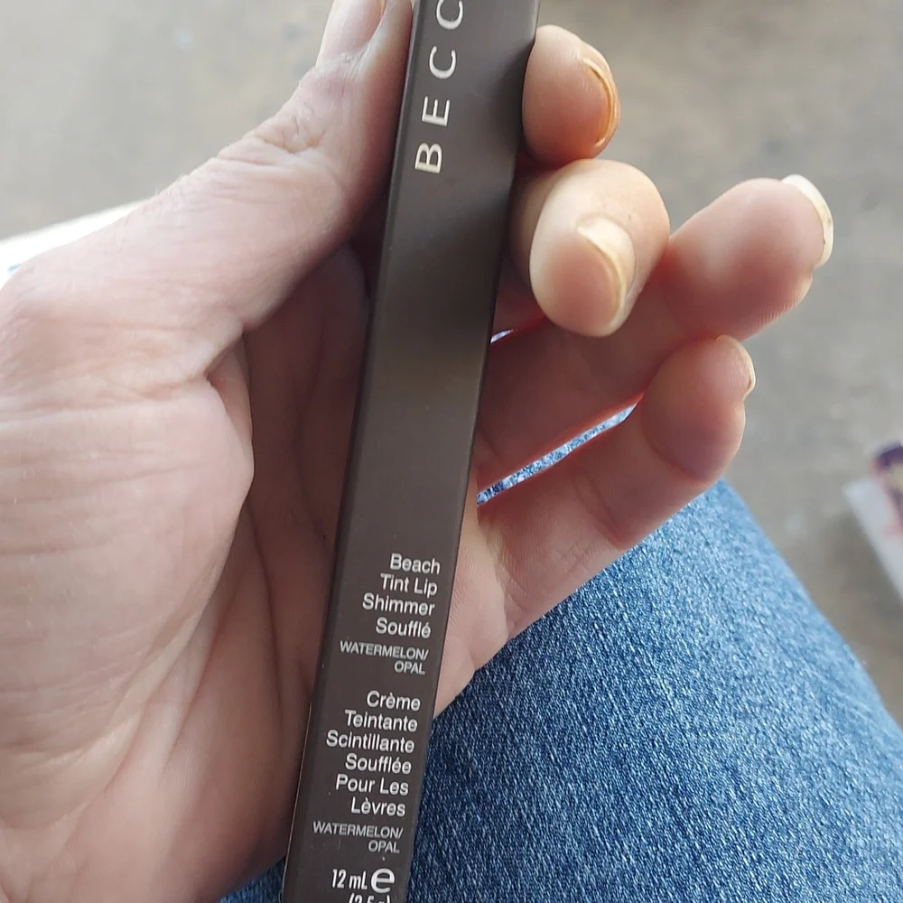💋🍬Becca Watermelon/opal lip tint